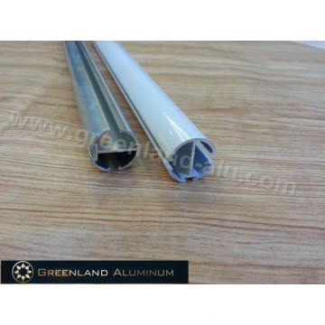 Anodized Head Tube for Curtain Blind with Anodized Silver or Powder Coated White